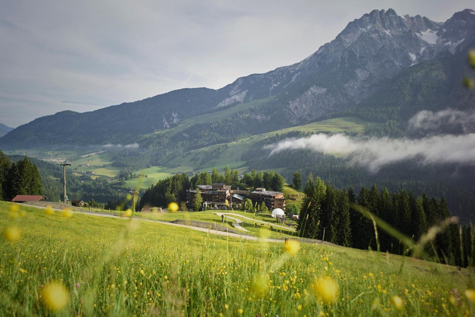 Holzhotel Forsthofalm Leogang Exterior photo