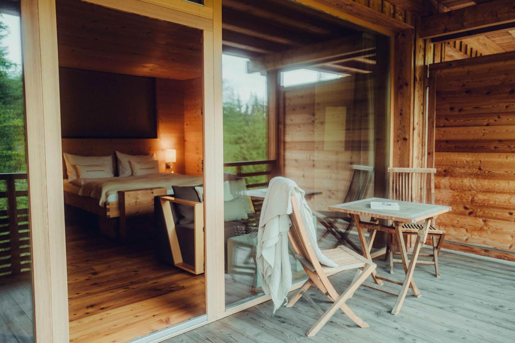 Holzhotel Forsthofalm Leogang Exterior photo