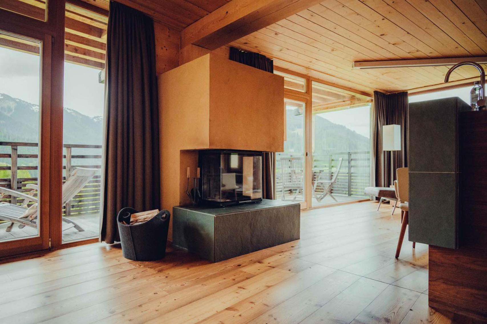 Holzhotel Forsthofalm Leogang Exterior photo